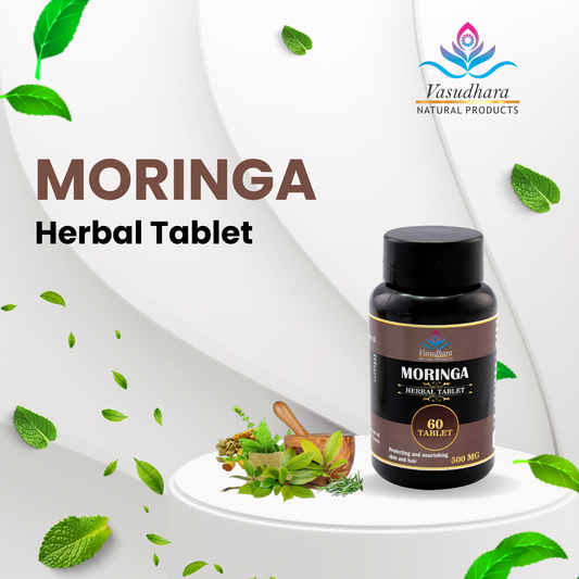 Vitality-Boosting Moringa Herbal Tablets