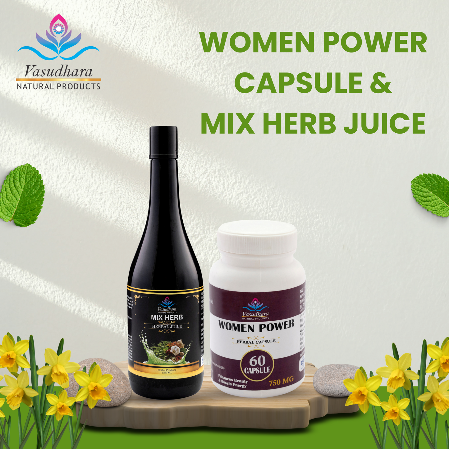 Women's Power & Mix Herb Wellness Combo