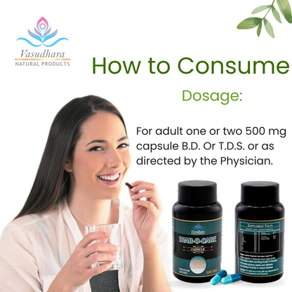 Diab-O-Care Capsules Natural Blood Sugar Support